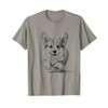 Pembroke Welsh Corgi Running Design Idea For Dog Owner Men