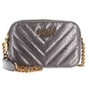 GUESS Jania Crossbody - Umhängetasche 20 cm pewter