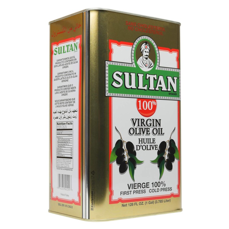 Sultan Premium Virgin Olive Oil – First Cold-Pressed Rich Fruity