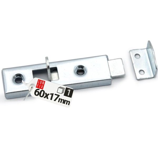 Furniture Bolt Sliding Bolt Small Box Lock with Closing Angle
