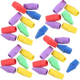 Vctitil 400Pcs Pencil Top Erasers Cap,Random Colors Pencil Top Erasers Cap for Kids Teachers Home School and Office(400pcs)