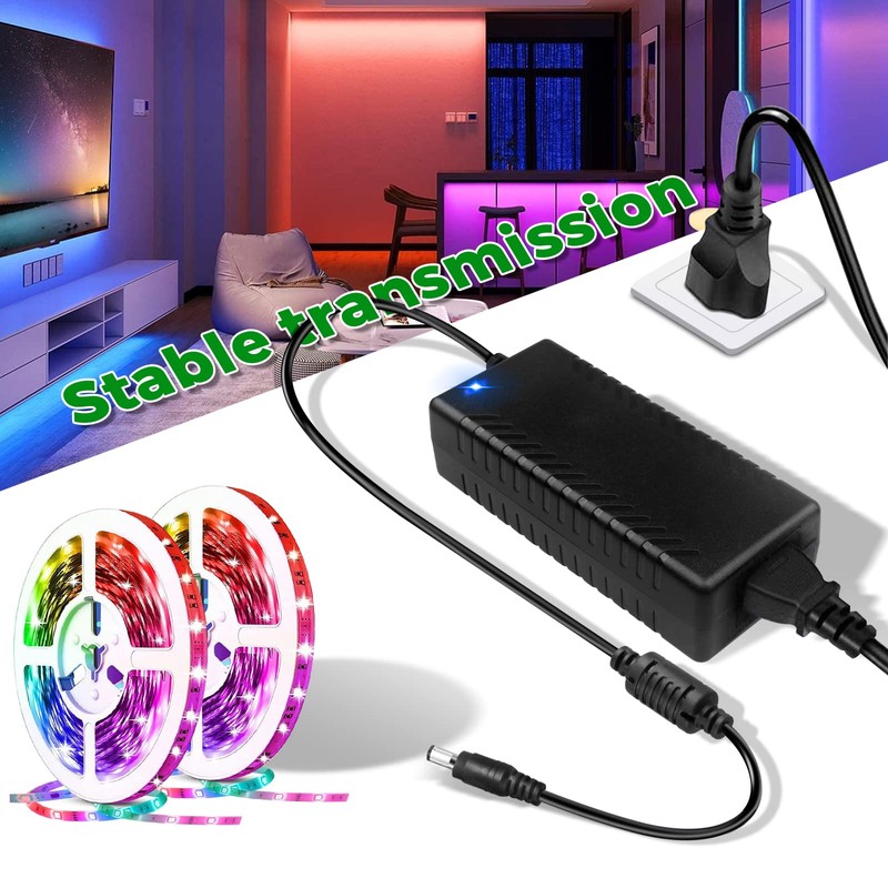 24V 3A 72W Power Supply Adapter AC 100-240V to DC