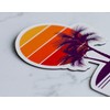 Yaupon Beach North Carolina Souvenir Vinyl Decal Sticker Palm Design