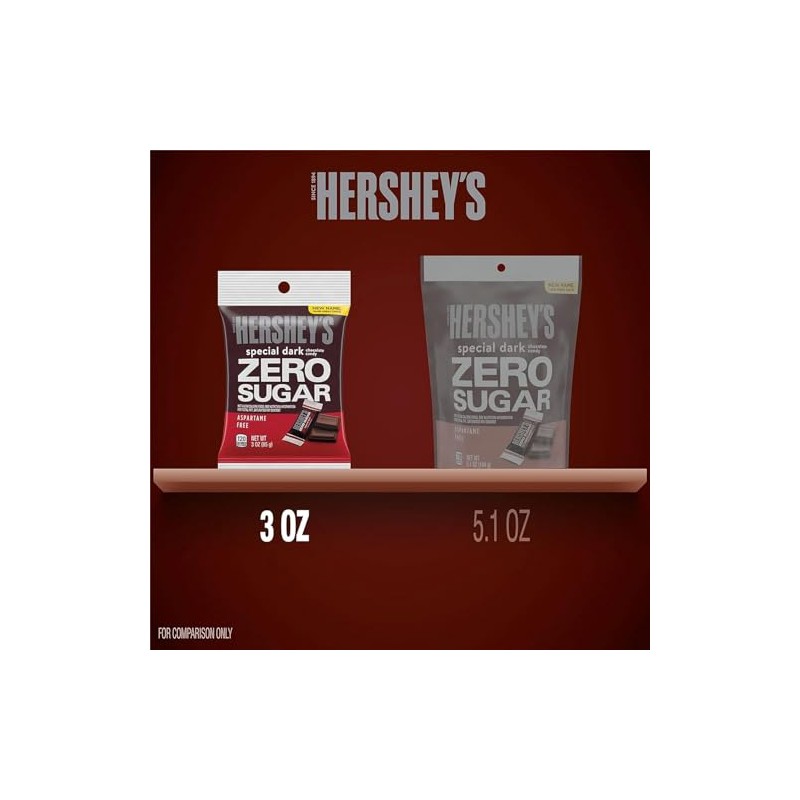 Zero SPECIAL DARK Chocolate Candy 3 oz (6 Pack)
