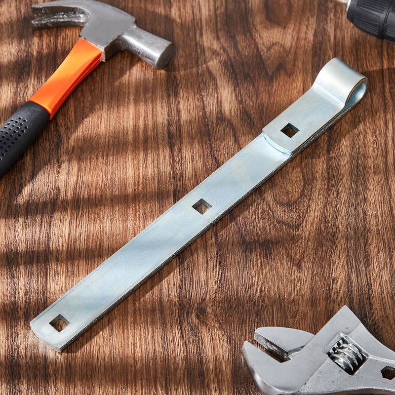 Yaocom 4 Pack 12" Zinc Strap Hinge for Gates, Tool