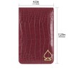 CRAFTSMAN GOLF Crocodile Pattern Golf Scorecard Holder and Yardage Book