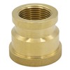 VARIOSAN Brass Reducing Sleeve, 1 1/4 inch x 1 inch,