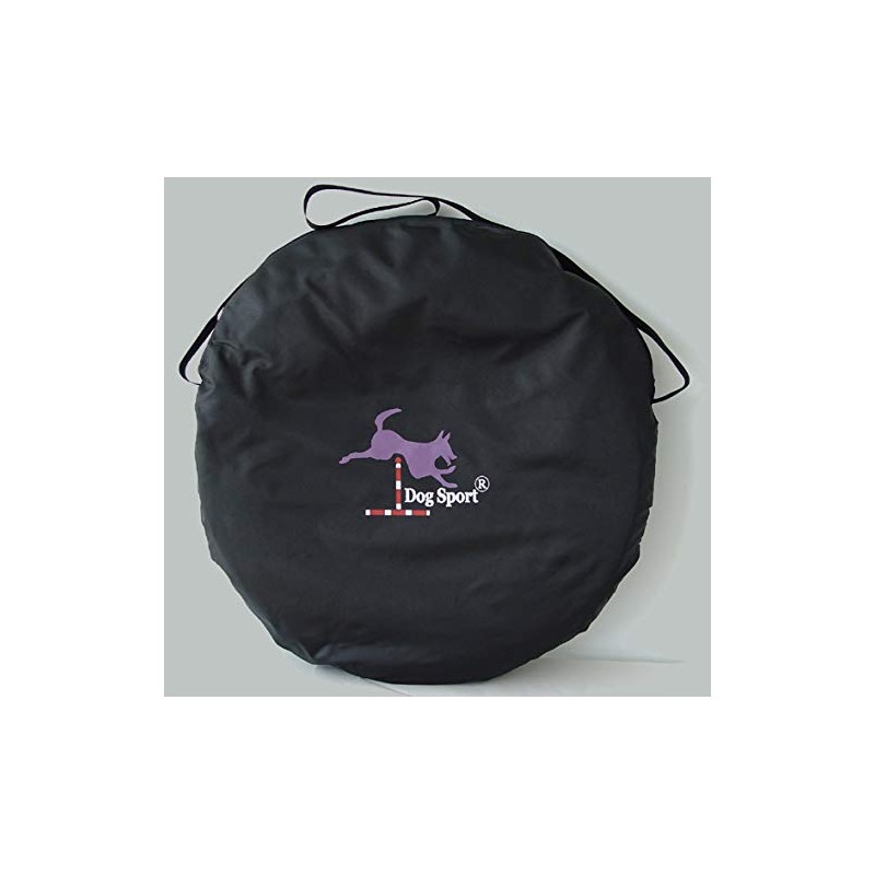 18' Dog Agility Tunnel with Stakes, Multiple Colors Available (Royal)