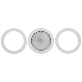 Bialetti 0800001 3 Guarnizioni e 1 Piastrina, 1 Tazza, Aluminium, Caoutchouc, Multi