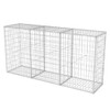 vidaXL Gabion Basket Steel 78.7" Outdoor Garden Patio Wall Wire