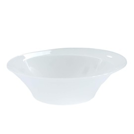 OKA D Nature Wash Bowl White (Hot Water Tub, Tub), Approx. Width 11.0 x Depth 10.6 x Height 3.5 inches (28 x 27 x 9 cm)