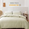 HeimenAogo 600 Tc Egyptian Cotton Duvet Cover Queen Size Ultra