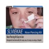 SLVIEKAE Nose Piercing Kit Disposable Nose Piercing Gun Kit with