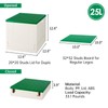 SHIMOYAMA Collapsible Storage Box with Large Building Base for Duplo