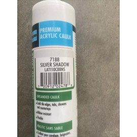 Laticrete Premium Acrylic Caulk Unsanded - 10.5 oz Silver Shadow  (NAGSAC3)