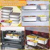 10Pcs 316 Stainless Steel Food Storage Containers Airtight Lids 50oz/1500ml