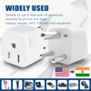 US to India Plug Adapter,Type D Plug Adapter India Power