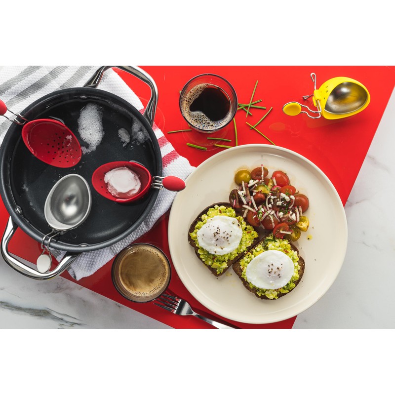 Browne & Co Cuisipro Egg Silicone Poacher Set of 2,