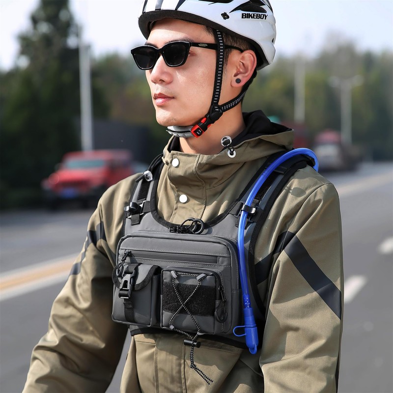 FTCYCRU Running Vest Backpack ,Cycling Hydration Backpack Pack 5L for