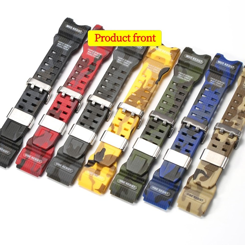Accesorios de reloj de resina compatibles con Casio G-shock GWG-1000