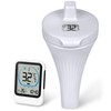OFFCUP Wireless Floating Pool Thermometer, Water Temperature Thermometer with Indoor