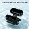 LEFXMOPHY Case for Btootos A90 Pro Wireless Earbuds Cover Black