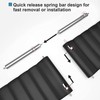 Silicone Replacement Watch Band Adjustable Magnetic Silicone Watch Strap for