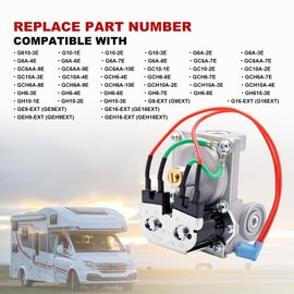 93844 Gas Valve Compatible with At-wood 6-10 Gal Water Heater Gas Valve Replacement for 93870 93321 92078 GC6AA-10E GC10A-4E G6A-8E G6A-6E G10-3E G6A-4E RV Water Heater Solenoid