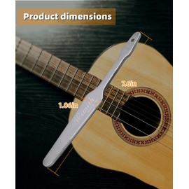 2023 New Guitar Fret Crowning File,Dual Sided professional guitar luthier tools fits for for Electric,Acoustic and Bass Guitars-MD,LG,XL Frets-1year warranty