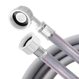 Universal Washing Machine Dishwasher Hose Cold Water Hose Fill Inlet Pipe Feed Hose 1.5m Long