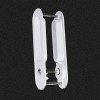 Ccjh White Oval Sliding Door Lock Sleek & Secure for