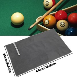 CHENRONGWEI 1Pc Portable Billiard Snooker Cloth Soft Comfortable Snooker Pool Cloth Smooth Touch Feel Billiard Snooker Cloth for Billiards Poles, Clean Other Objects