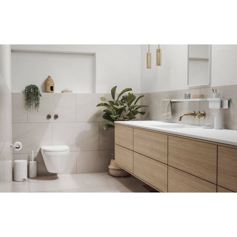 Zone Denmark Rim Toilet Brush, Toilet Brush, Brush Set with