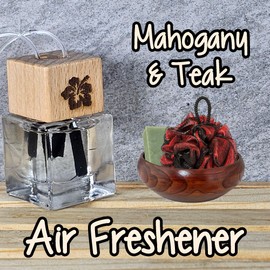Mahogany and Teak Car Air Freshener