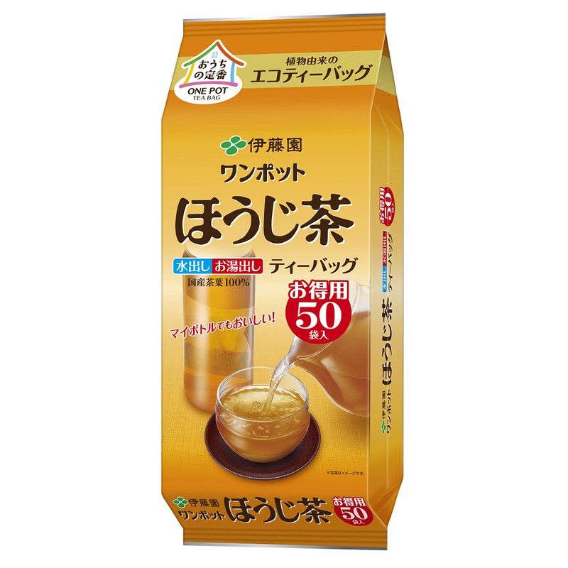 Itoen One Pot Roasted Green Tea (Eco Tea Bags), 0.1