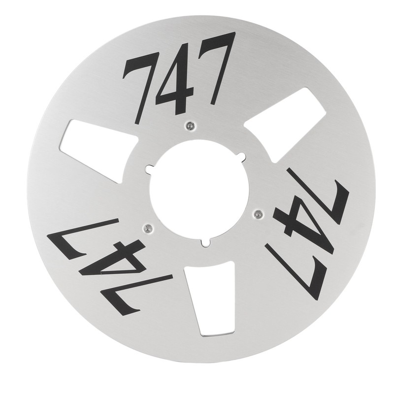 1/4 10.5 Inch Empty Tape Reel 3 Hole Aluminum Alloy