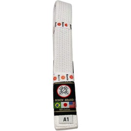 Ronin BJJ Gi Belt – Brazilian Jiu Jitsu Belt - Poly/Cotton Fabric