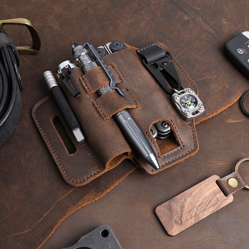 Topstache Multitool Sheath for Belt - EDC Belt Organizer -