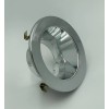 METRO LIGHTING 4" Recessed Can Light, Chrome Reflector & Ring,