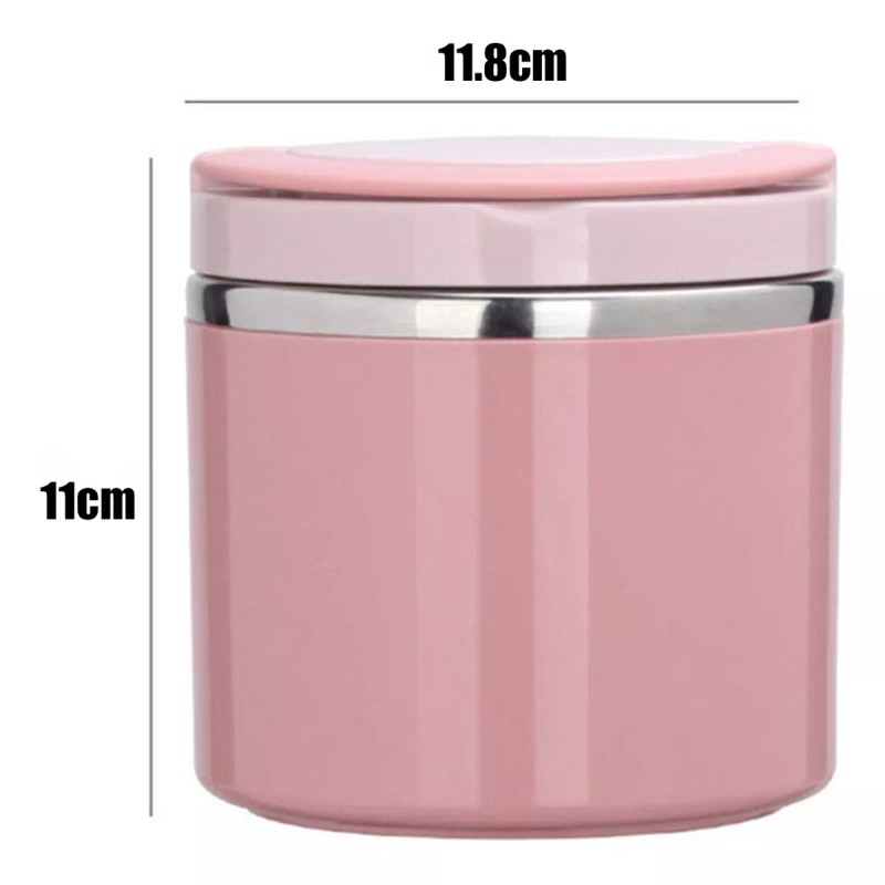 SoonHua Termo Multifuncional Para Alimentos Fríos Y Calientes 630ml