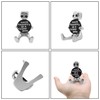 Amamcy Resin Robot Home Decoration Tiny Robot Figurine with Slogan