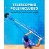 Pool Vacuum for Above Ground Pool with a Telescopic Pole,