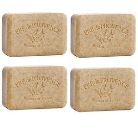 Pre de Provence 250g Soap Bar, Pack of 4 - Honey Almond