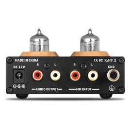Douk Audio T3 PRO MM Phono Stage Preamp Mini Stereo Vacuum Tube Preamp Phono