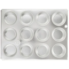 Endoshoji Tin Muffin Mold #10 Cup with 12 Pieces