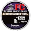 SUNLINE Strong Abrasion Resistant High Sensitivity Fluoroline for Salt Lures