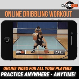 HOOPSKING Basketball Dribble Goggles 10 Pack Plus Online Dribbling Video Workout