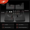 A-Premium Set of 4PCS Mud Flaps Splash Guards Mudguards with