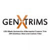 GenX Trims USA Made Real Carbon Fiber Pillar Trim 6PC