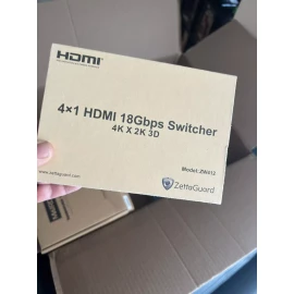 Zettaguard 4K x 2K 4 Port 4 x 1 HDMI Switch with PIP & IR Wireless Remote Contrl